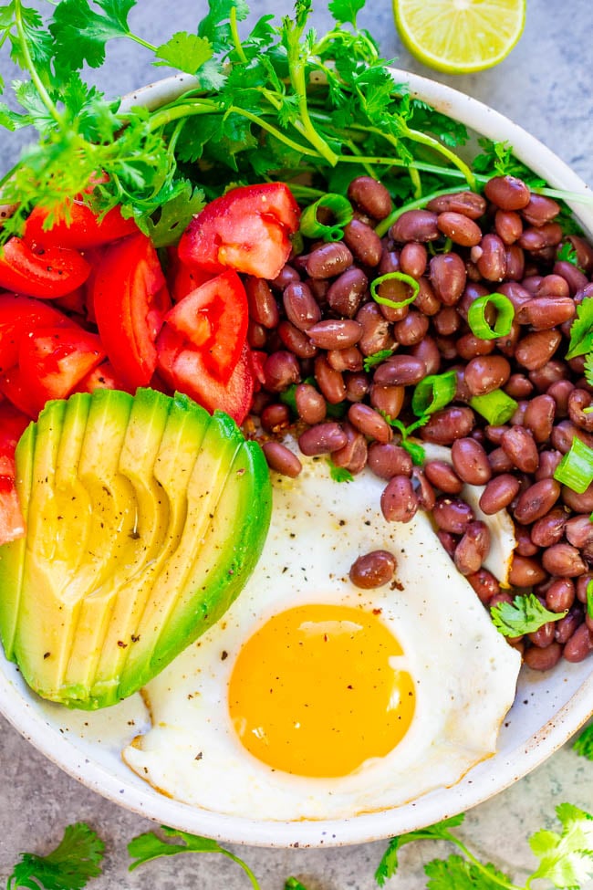 Healthy Mexican Breakfast Bowl