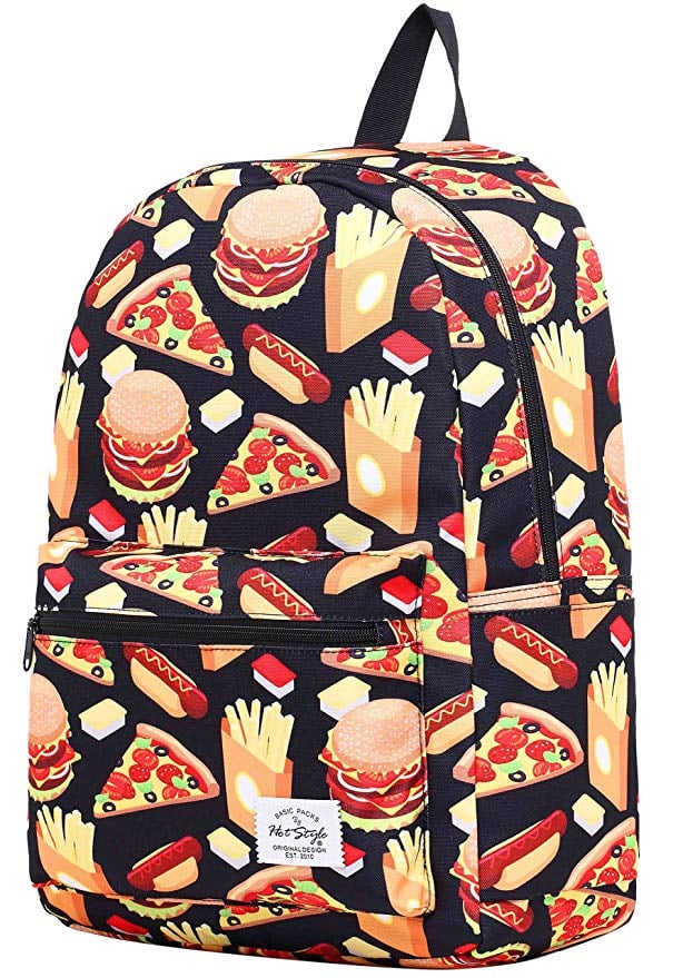 Hotsyle Burgers and Fries Backpack