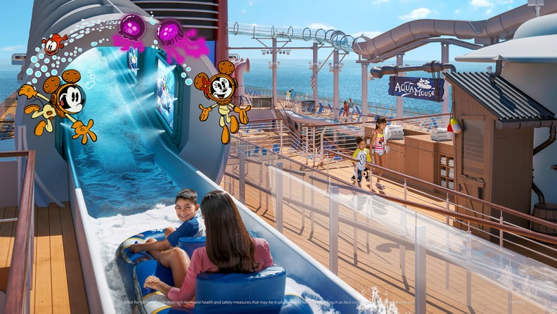 The AquaMouse: The First-Ever Disney Attraction at Sea