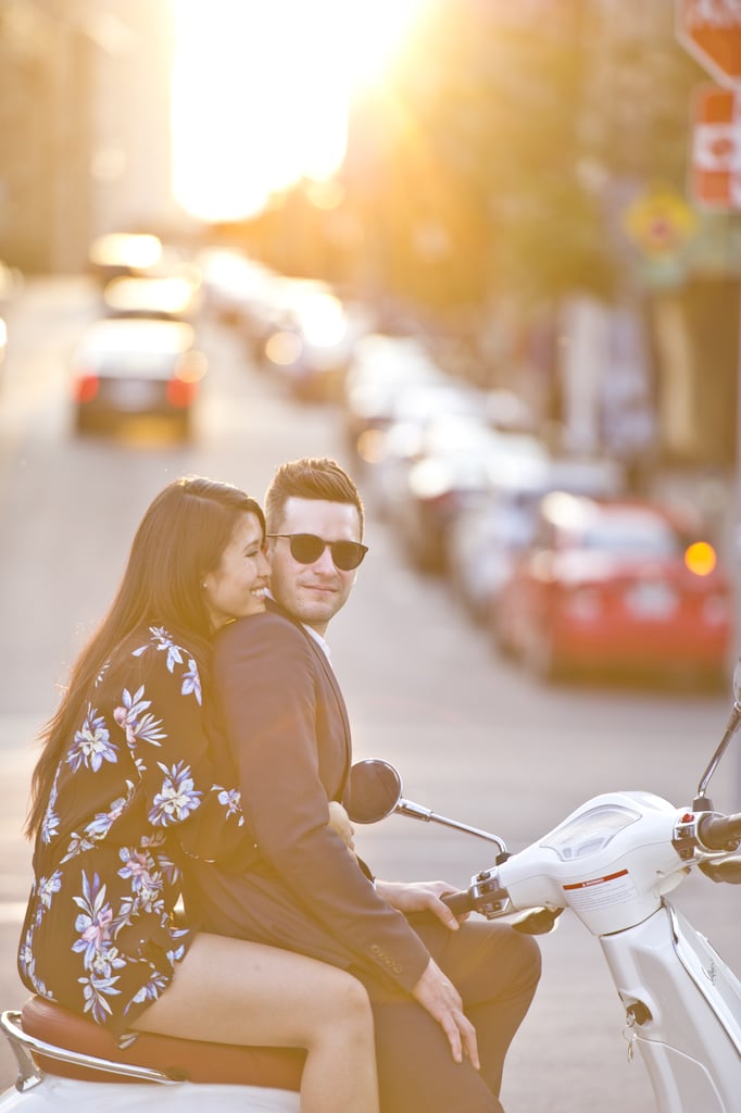Vespa Engagement Shoot