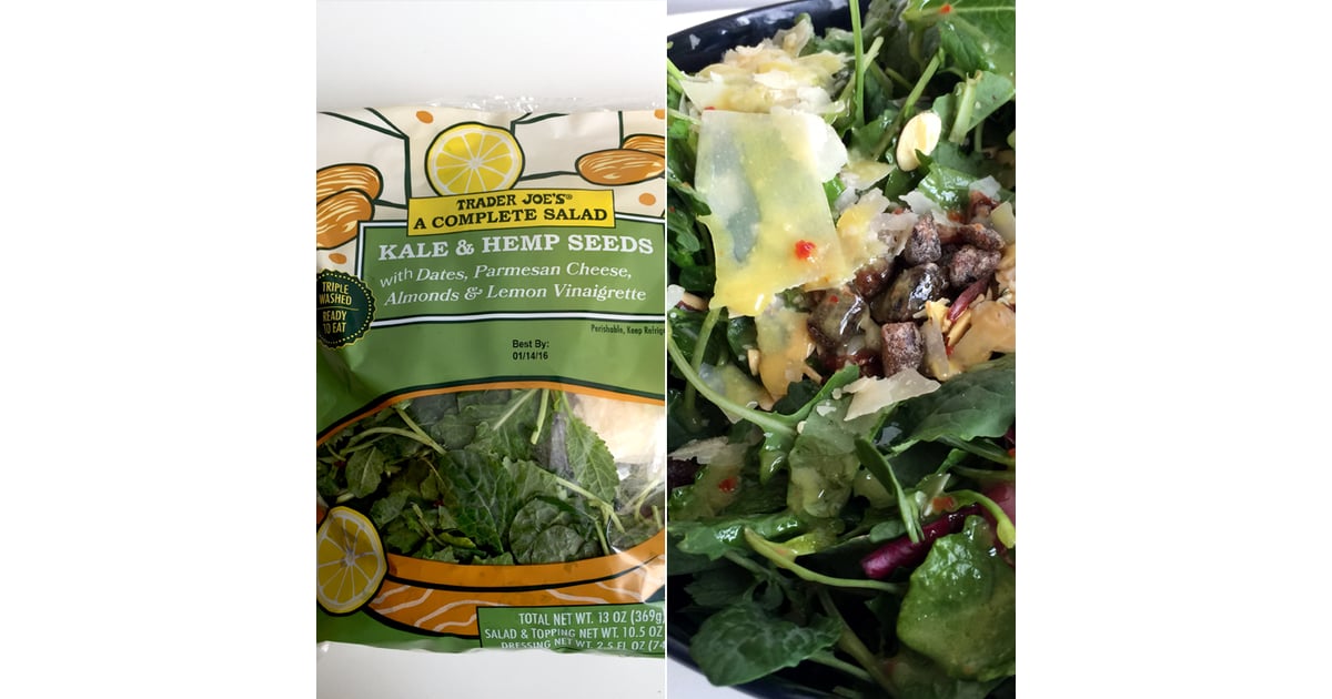 Pick Up A Complete Salad Kale & Hemp Seeds With Dates, Parmesan