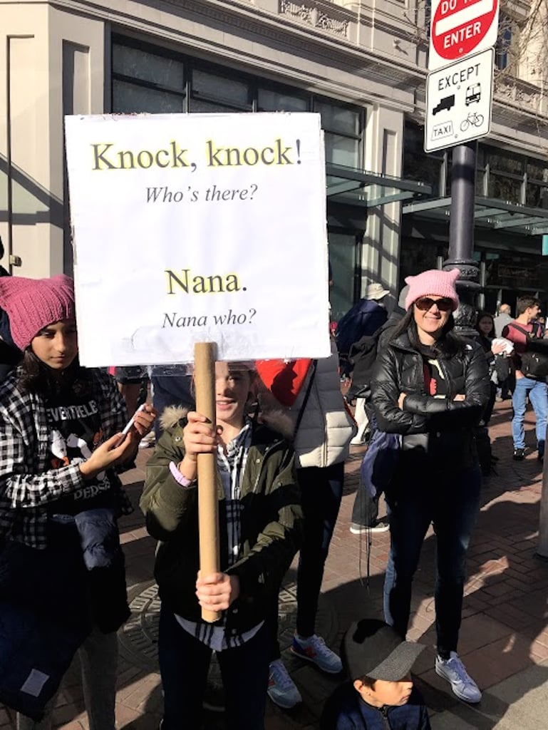 Brooke, SF (front of sign)