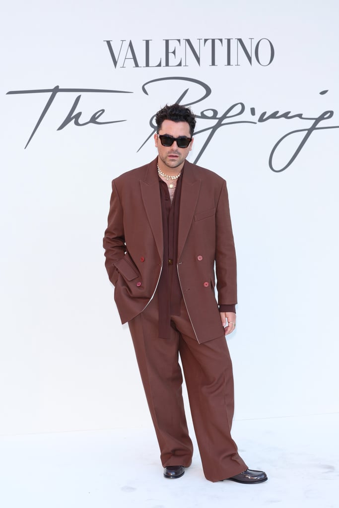 Dan Levy at the Valentino Couture Show