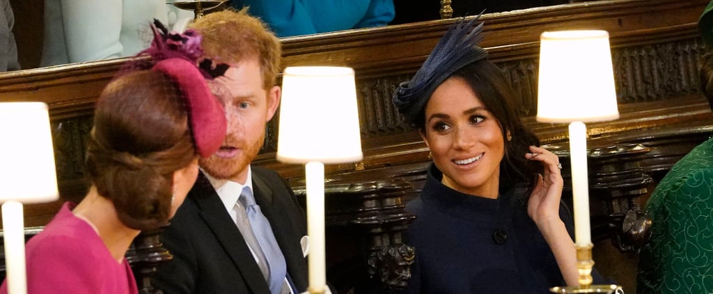 Prince Harry and Meghan Markle at Princess Eugenie's Wedding