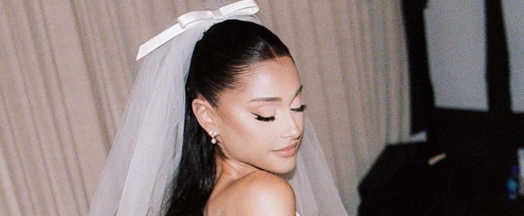 Ariana Grande Got Married in Custom Vera Wang With an Audrey Hepburn-Inspired Veil