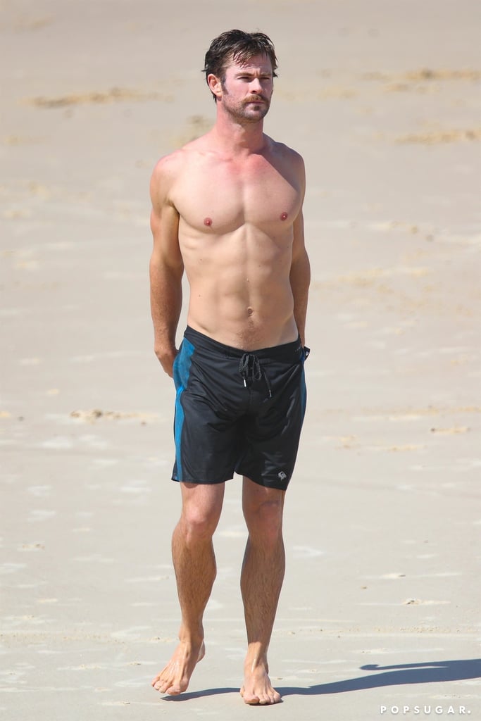 Chris Hemsworth and Matt Damon Australia Pictures April 2018