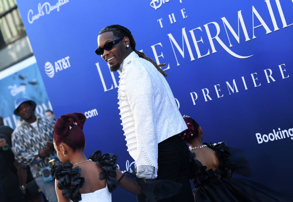 Offset & Daughters Kalea, Kulture at Little Mermaid Premiere