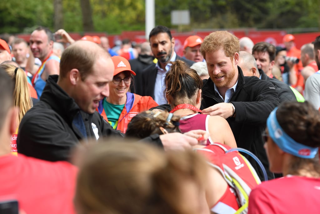 The British Royals at London Marathon April 2017