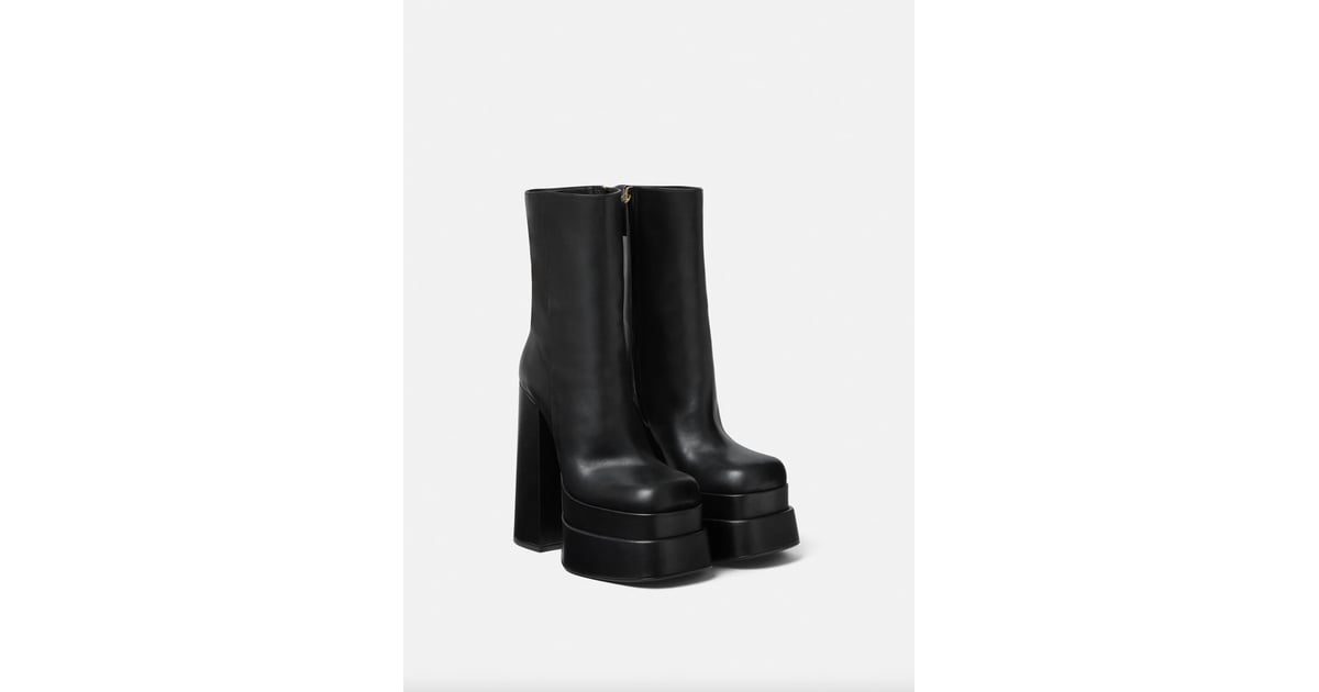 Shop Ashley Benson's Versace Platform Boots | Ashley Benson Wears ...