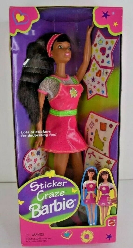 Sticker Craze Barbie Doll