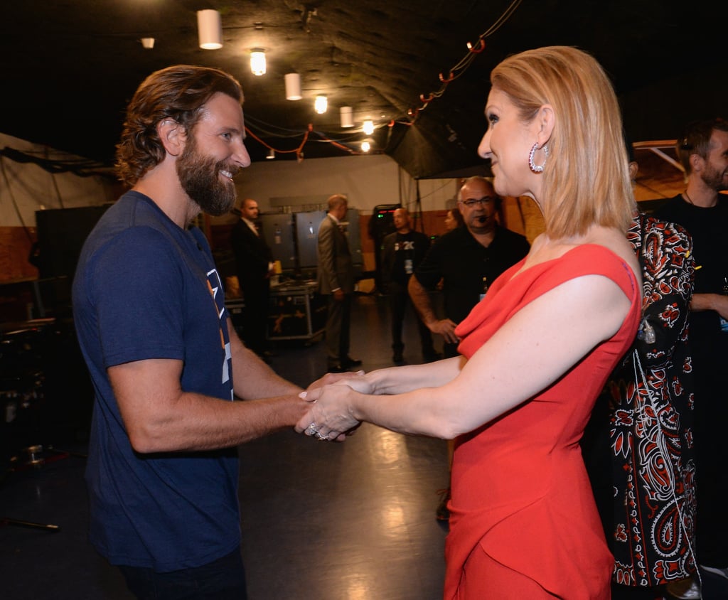 Pictured: Bradley Cooper and Céline Dion