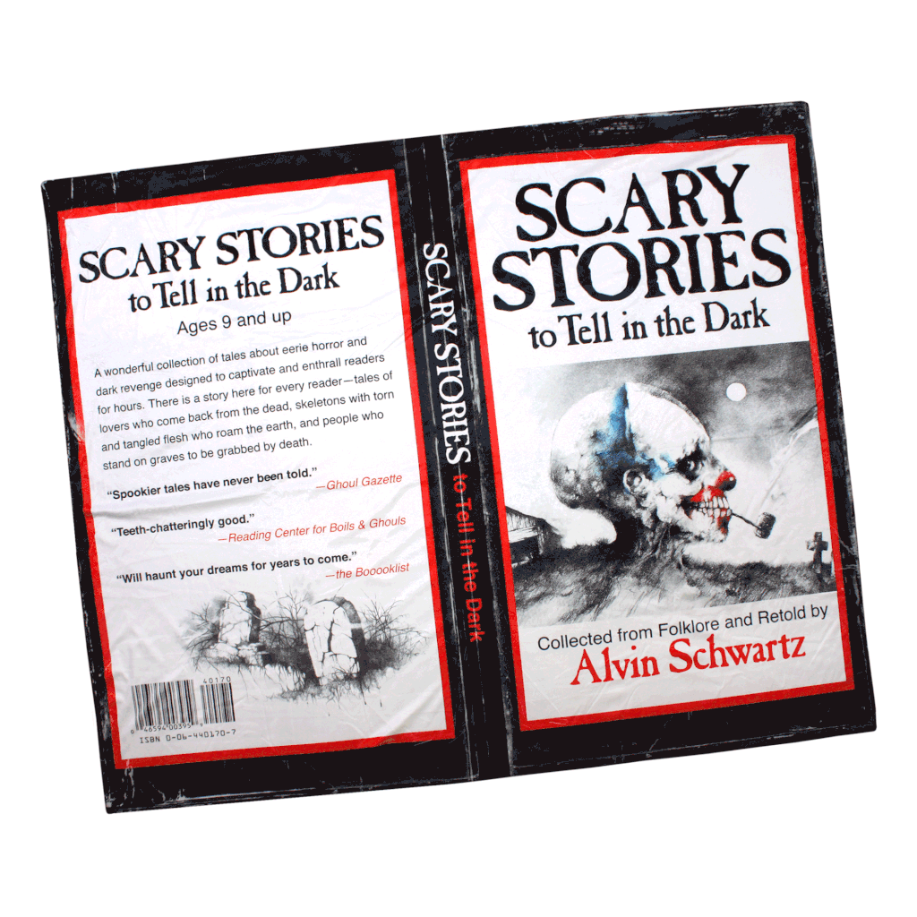 Scary Stories Book Throw Blanket