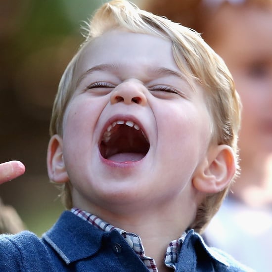 Prince George and Princess Charlotte's Funny Faces in Canada