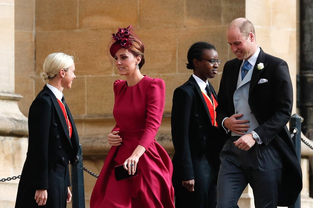 فستان كيت ميدلتون خلال زفاف الأميرة يوجيني 2018