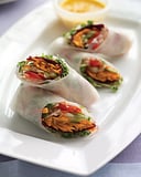 Spring Rolls With Carrot-Ginger Dipping Sauce Spring Rolls With Carrot-Ginger Dipping Sauce