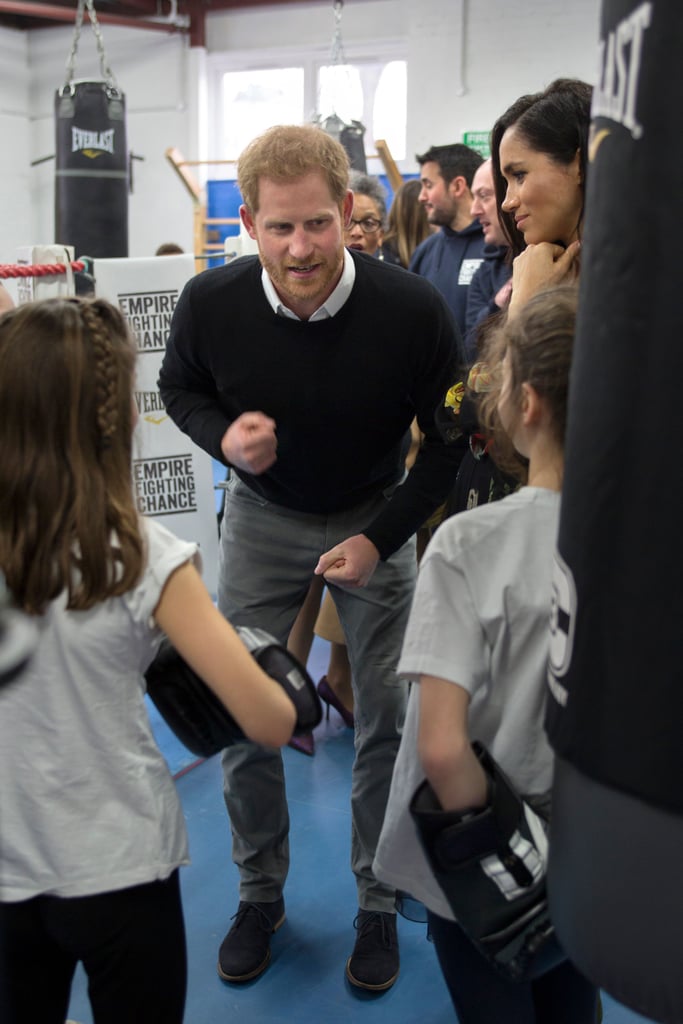 Prince Harry Comforts Boy Who Lost His Father in Bristol