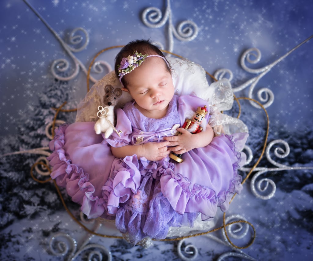 Photo Shoot of Babies Dressed as the Nutcracker