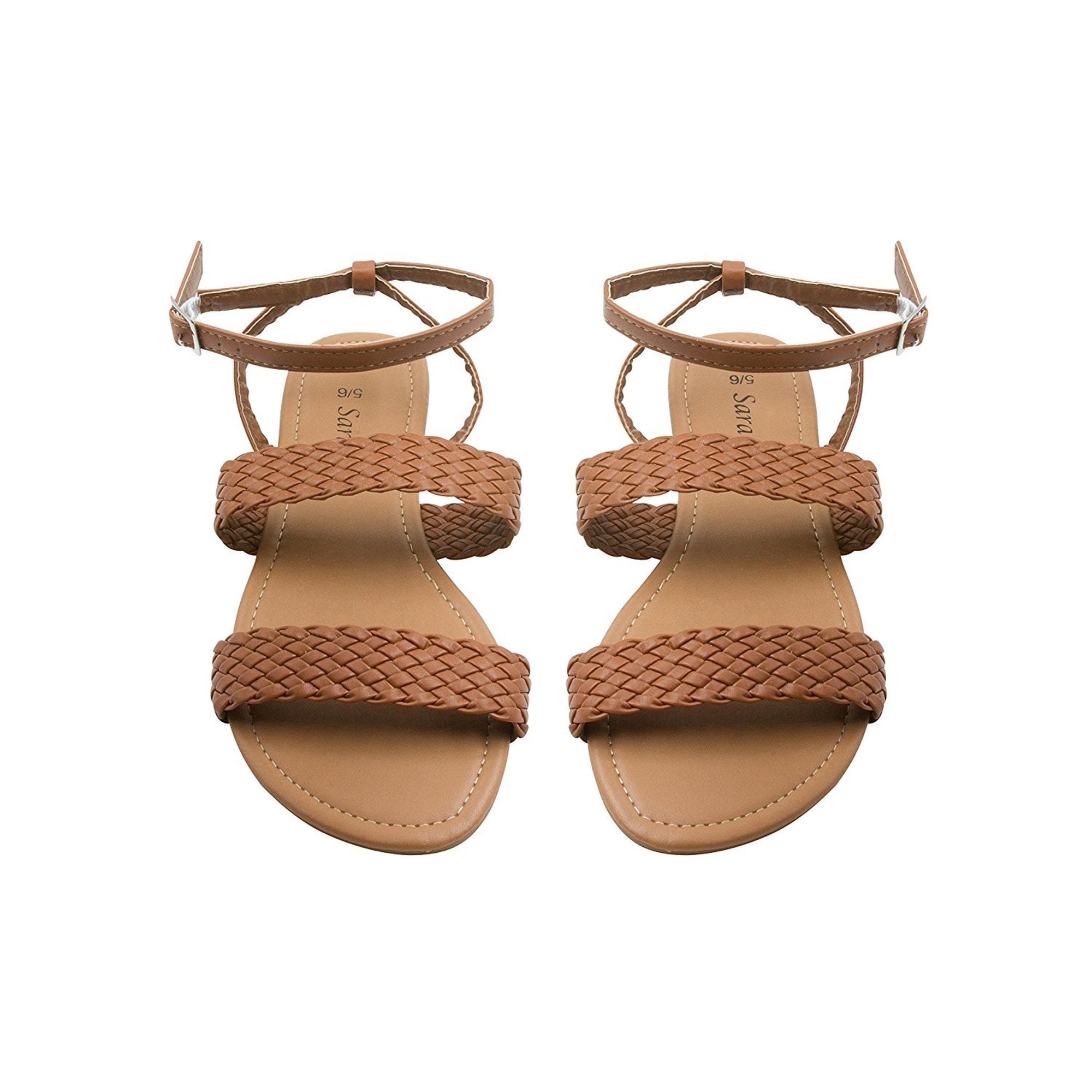 Vegan 2 Band Woven Sandals Show Off Your Toes in the Hottest