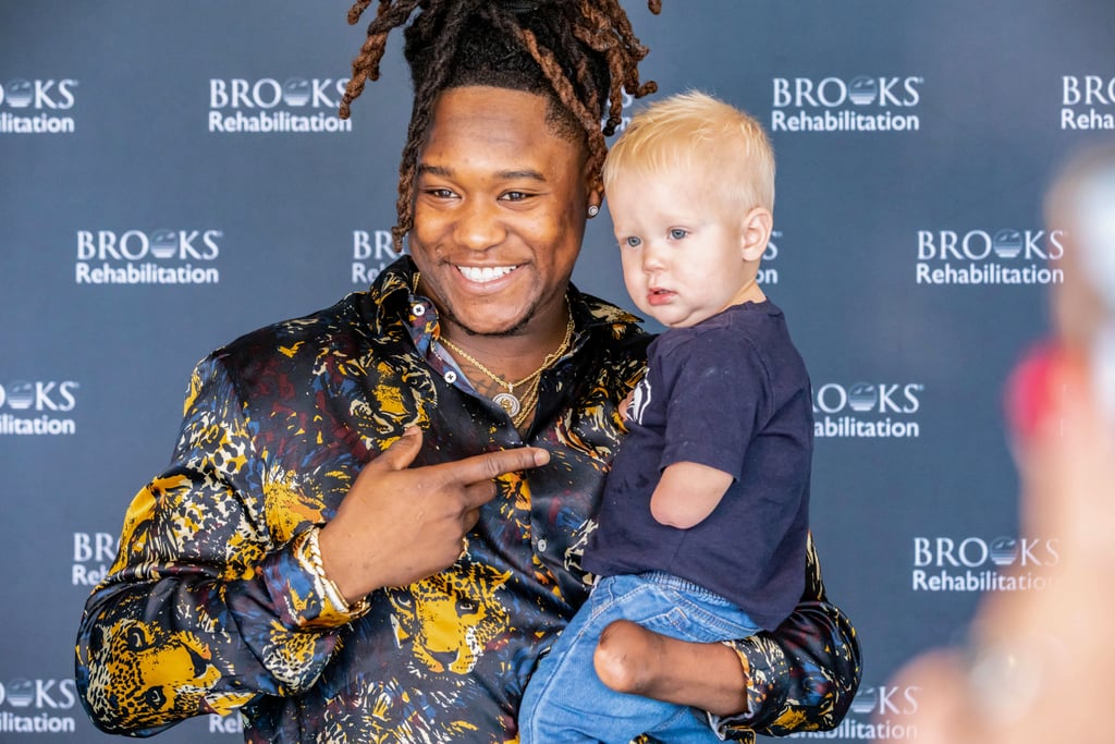Shaquem Griffin Meets Fan With Limb Difference POPSUGAR Fitness