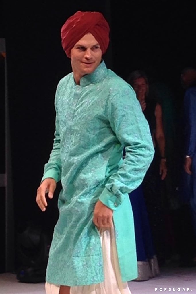 Ashton Kutcher and Mila Kunis at an Indian Wedding | Photos