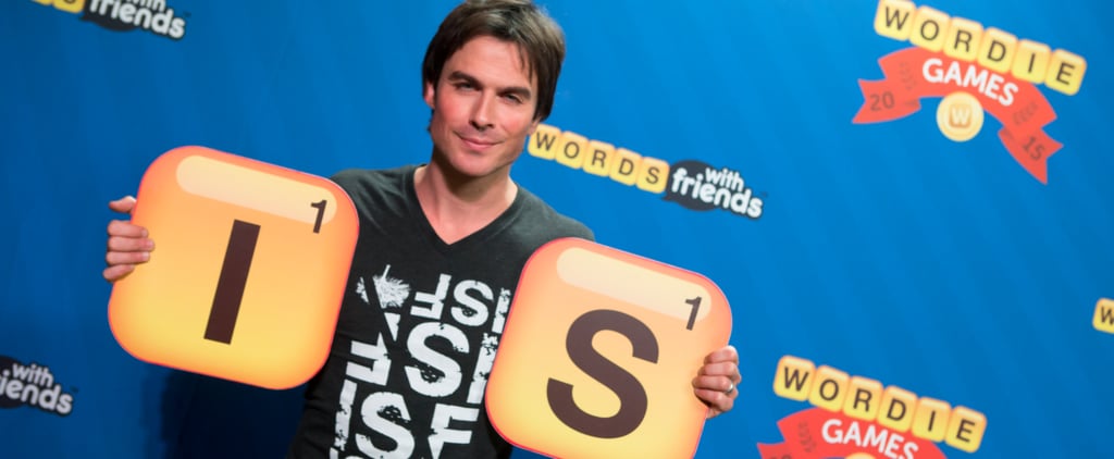Ian Somerhalder at the 2015 Wordie Games