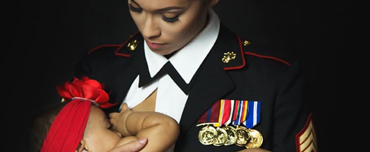 Breastfeeding Moms in Uniform