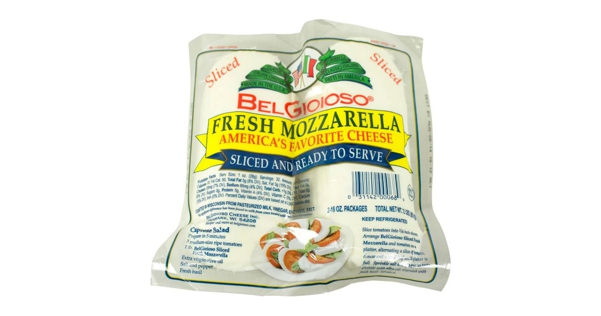 BelGioioso Cheese Mozzarella Fresh Slices (10 per pound) Best