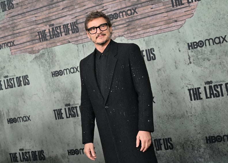 Pedro Pascal's Long Sequin Coat