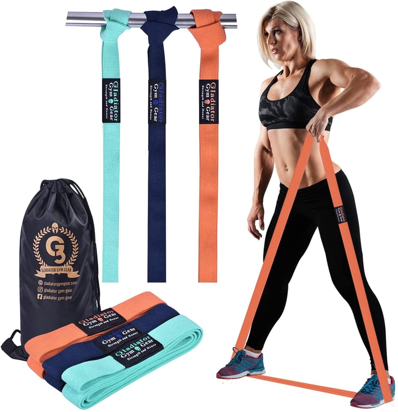 MummyStrength Resistance Bands For Men And Women. The Best Stretch Band For  Pull Up Exercise And Powerlifting. Works With Any Pull Up Bar Or Station.  Single Band. Workout Guide Included 