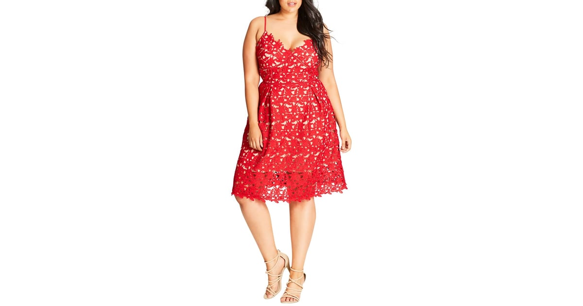 City Chic So Fancy Lace Dress | Sexy Red Dresses 2019 ...