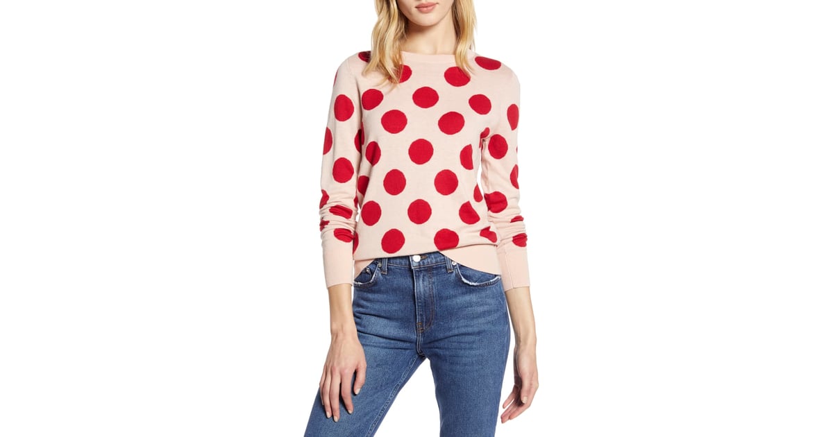 Atlantic-Pacific Polka Dot Sweater 