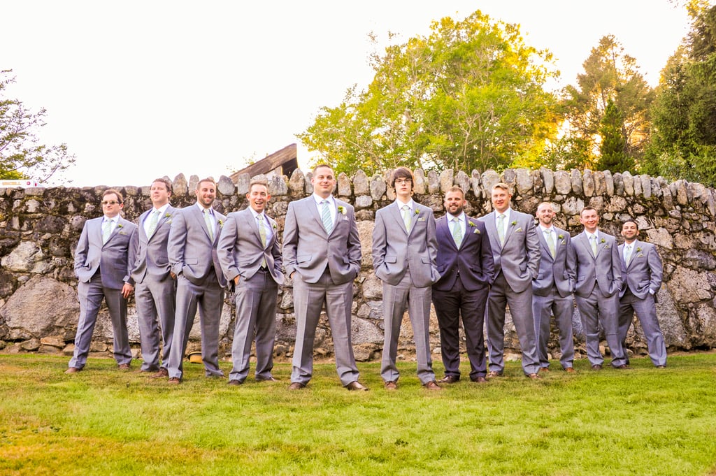 Rustic Boston Wedding in a French Garden