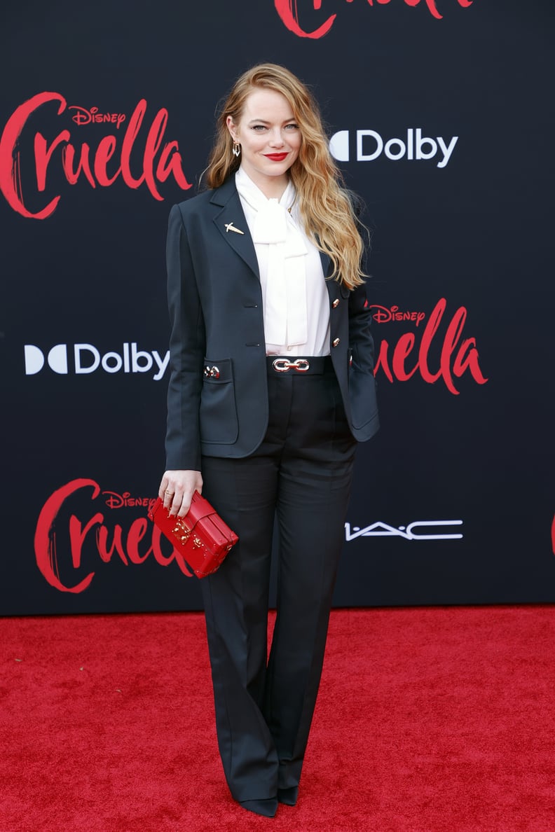 See Photos of Emma Stone at the Cruella Premiere