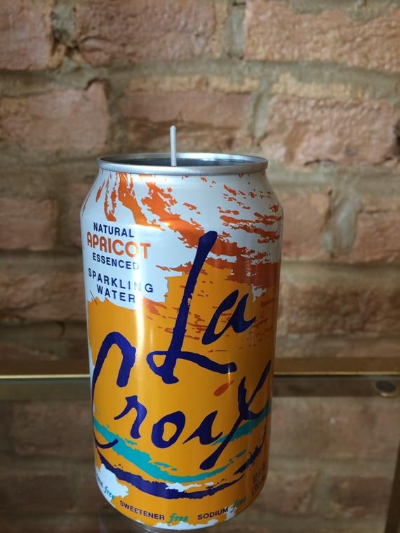 Apricot LaCroix Soy Candle