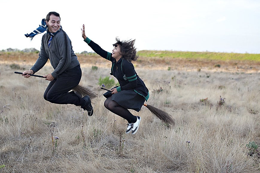 You would make all your friends jealous with your sweet engagement pics.