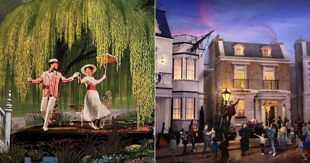 Mary Poppins Attraction at Walt Disney World's Epcot POPSUGAR Family
