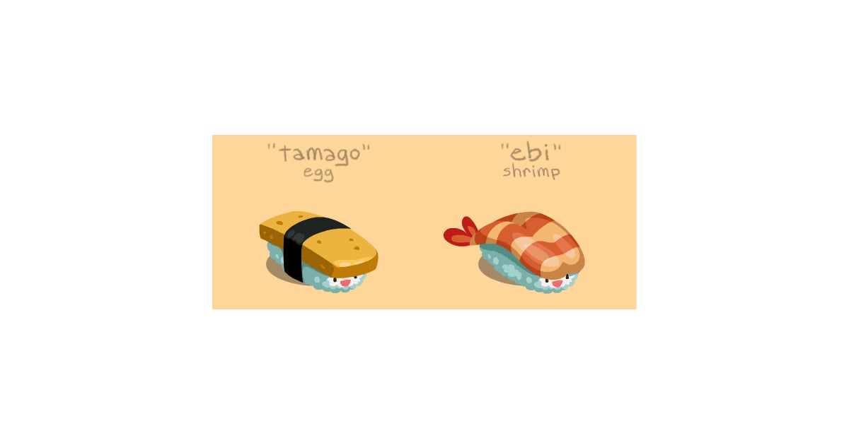 Japanese Sushi Names | POPSUGAR Food