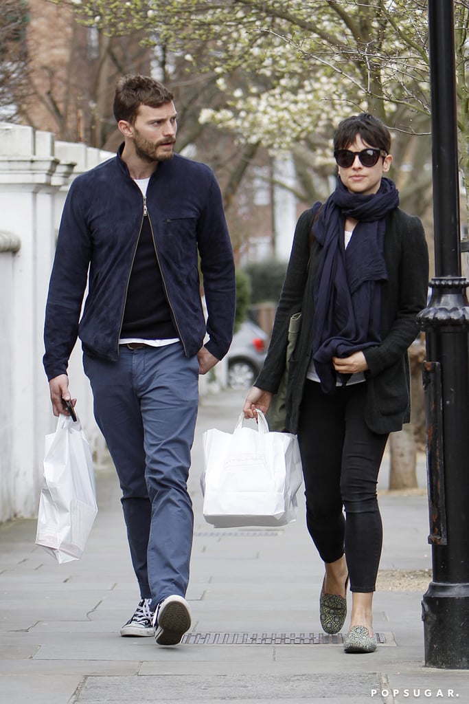 Jamie Dornan and Amelia Warner Walking in London | POPSUGAR Celebrity ...