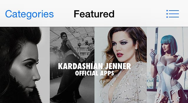 Kardashian and Jenner Apps