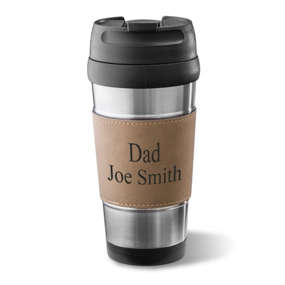 Personalized Stainless Steel Travel Coffee Tumbler