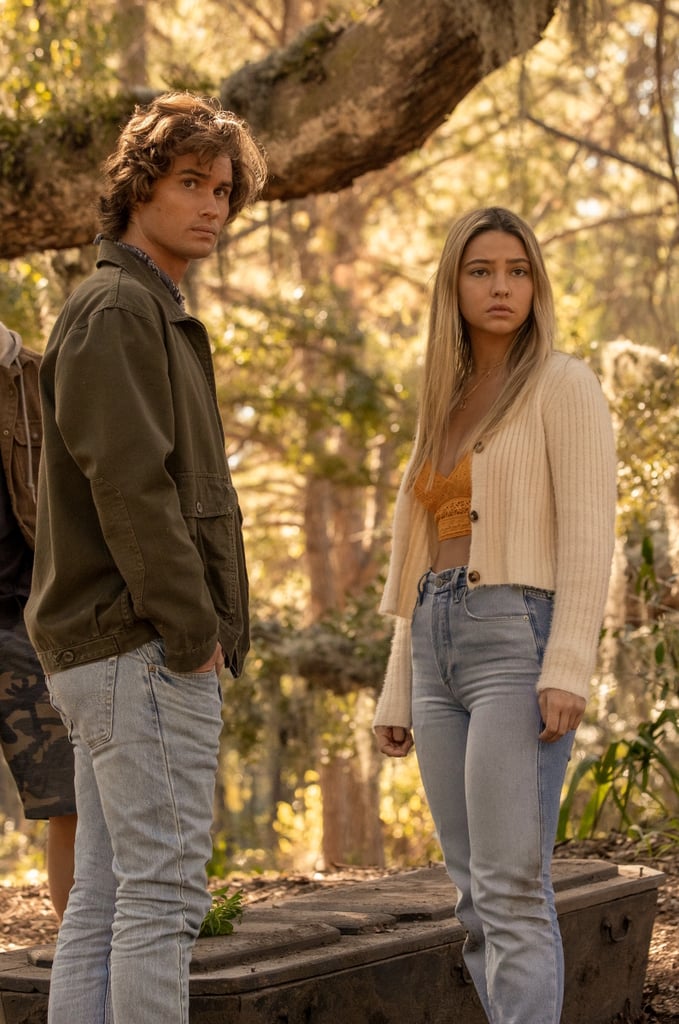 Sarah Camerons Yellow Bralette And Cropped Cardigan On Outer Banks Season 2 Outer Banks Shop