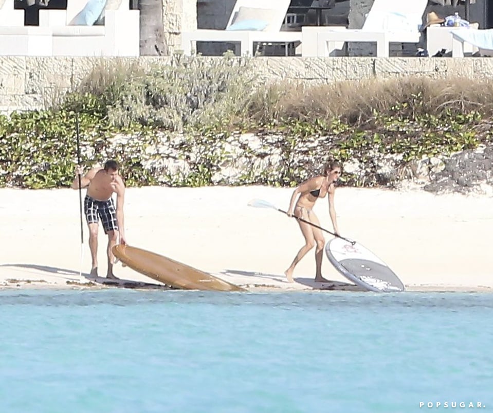 Gisele Bundchen and Tom Brady Go Paddle Boarding | Pictures