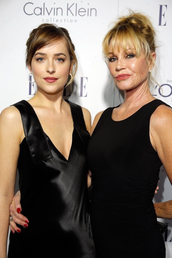 Dakota Johnson and Melanie Griffith Elle Women in Hollywood