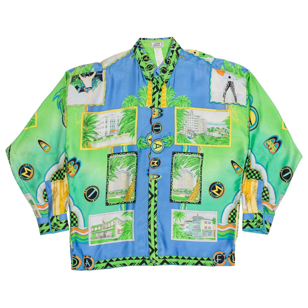 Miley's Exact Versace Shirt From the '90s