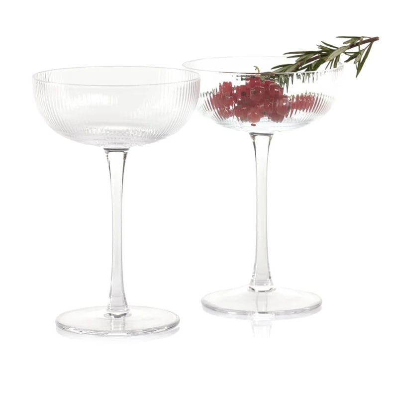 Elegant Glassware: Joss & Main Martini Glasses