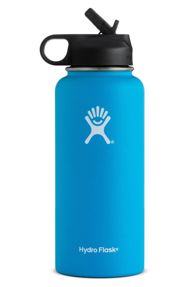 Hydro Flask 32-Ounce Wide Mouth Bottle With Straw Lid