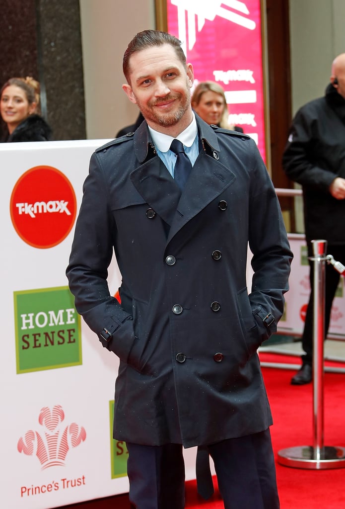 Tom Hardy at The Prince's Trust Awards 2018