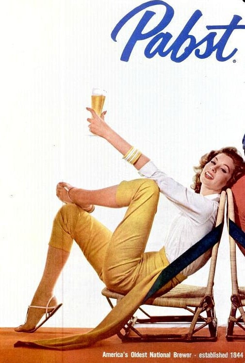 The Glam Way To Drink A Beer Vintage Beer Ads For Women Popsugar Love And Sex Photo 32 0316