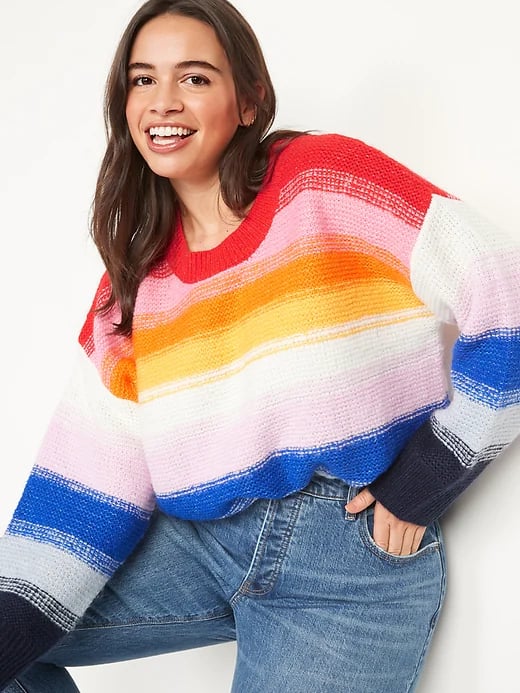Old navy textured crew neck clearance sweater