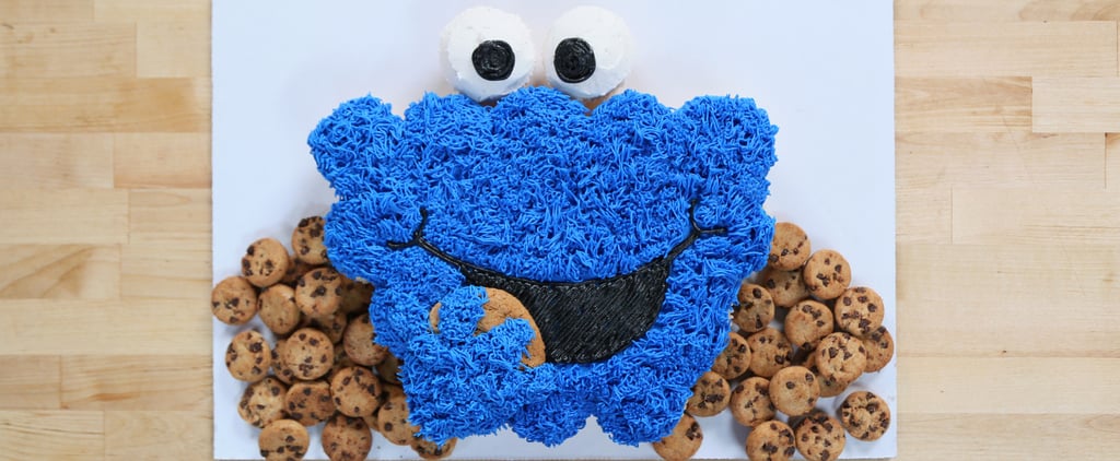 Cookie Monster Pull-Apart Cake Recipe
